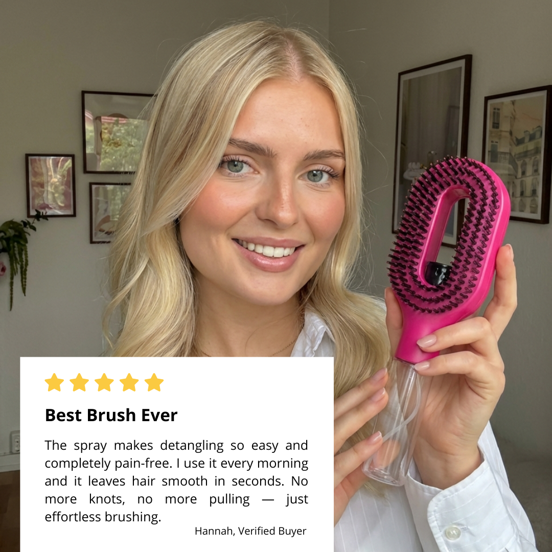 StyraHair™ - Water Spray Detangling Brush