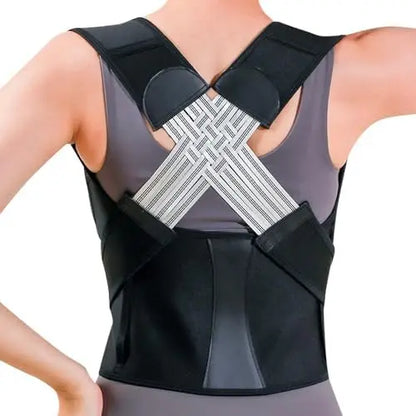 Instant Posture Corrector for Women and Men Back Straightener Adjustable Shoulder Brace Used for Middle and Upper Spine